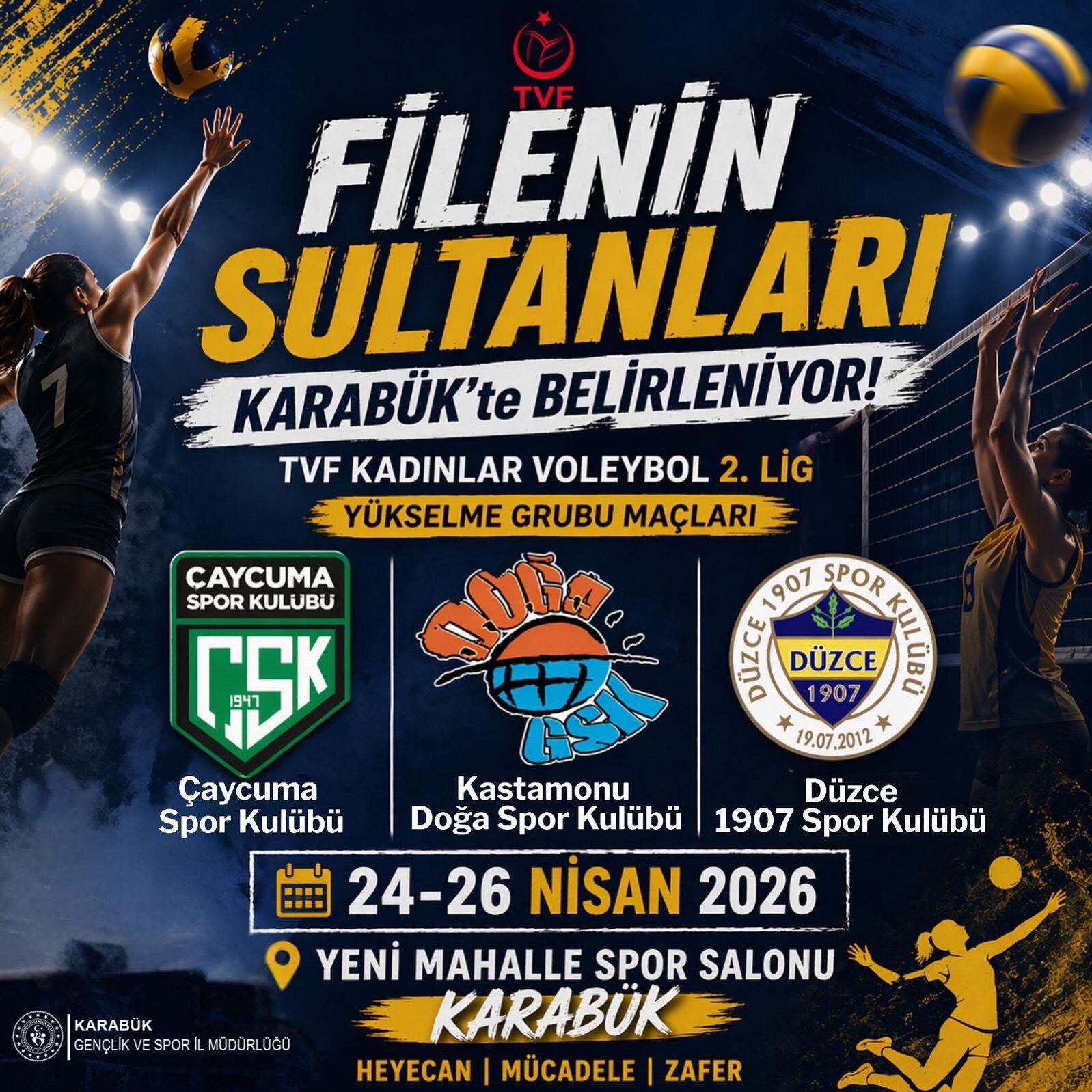 Filenin Sultanları Karabük’te Belirleniyor!