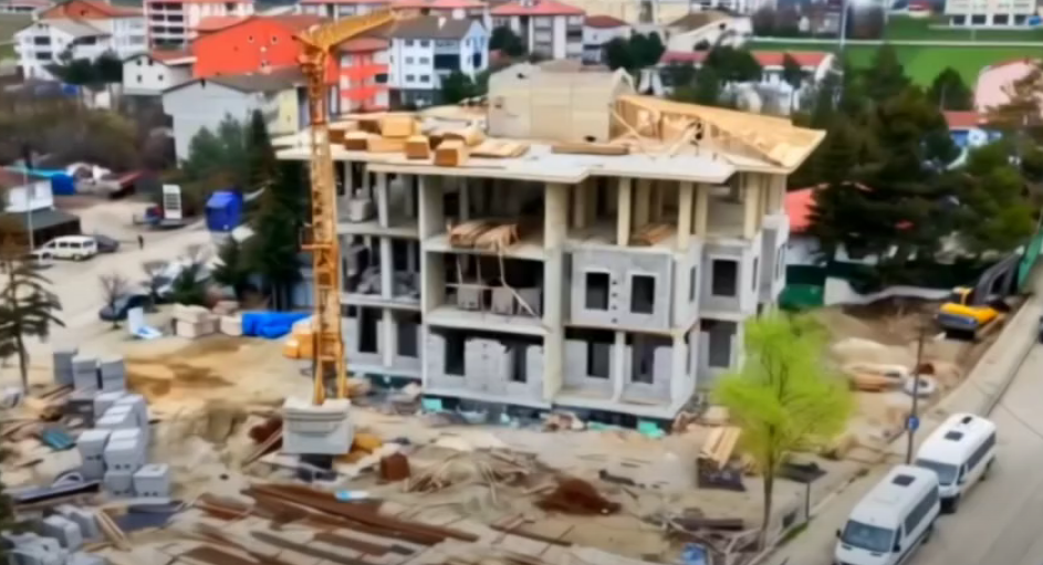 Eflani Hükümet Konağı ve İlçe Emniyet Müdürlüğü Binası İnşaatı Hızla İlerliyor