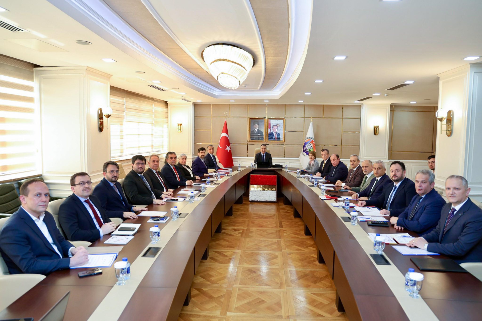 SANTEK Toplantısı Karabük Valisi Oktay Çağatay Başkanlığında Yapıldı