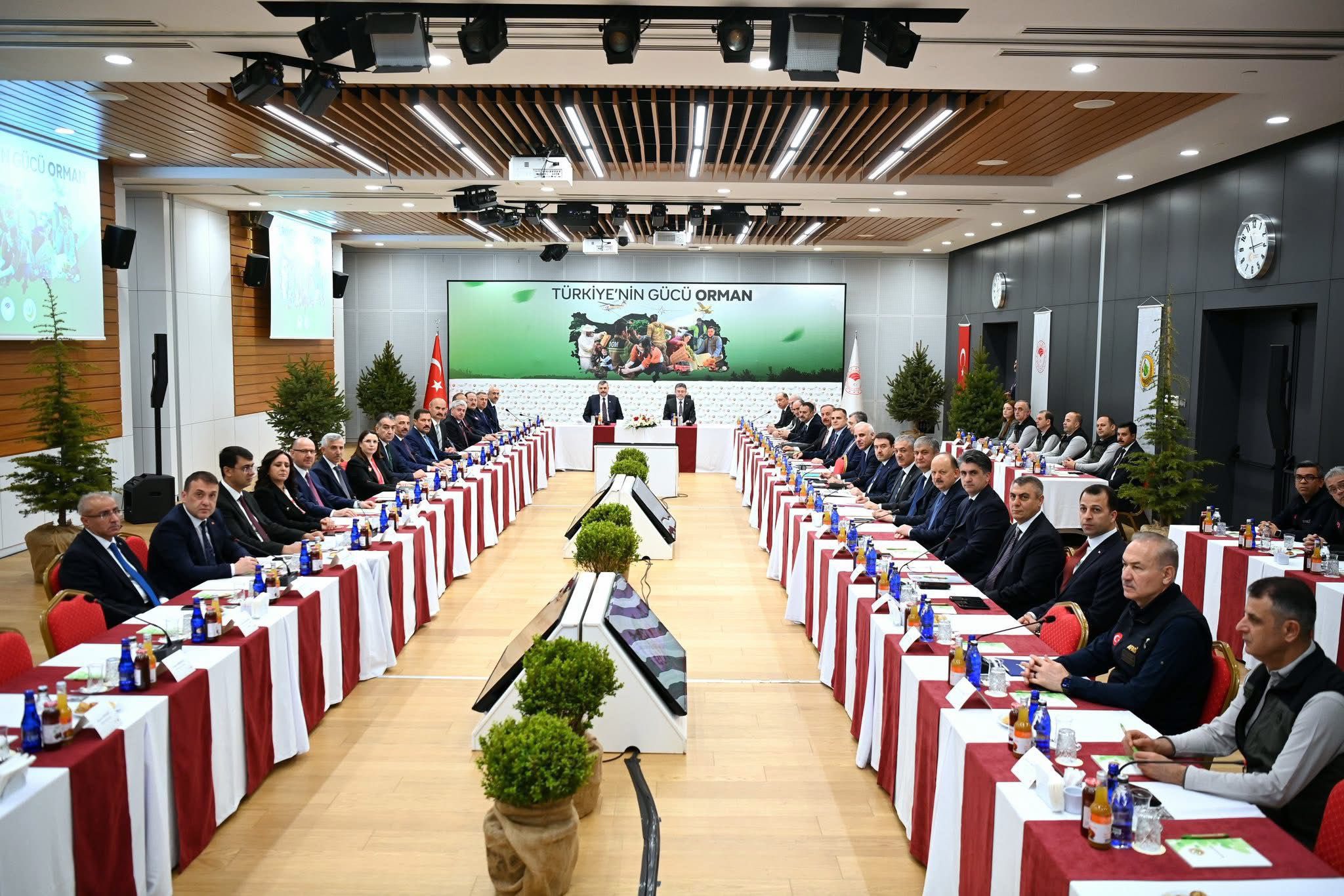 Karabük Valisi Oktay Çağatay, Orman Yangınlarıyla Mücadele Toplantısı’na Katıldı