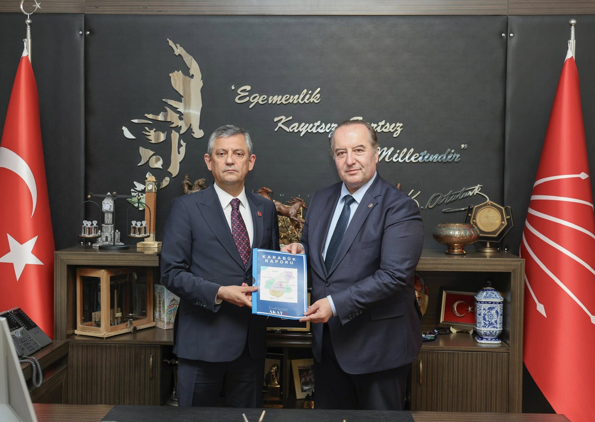 Karabük Raporu Genel Başkan Özgür Özel’e Sunuldu