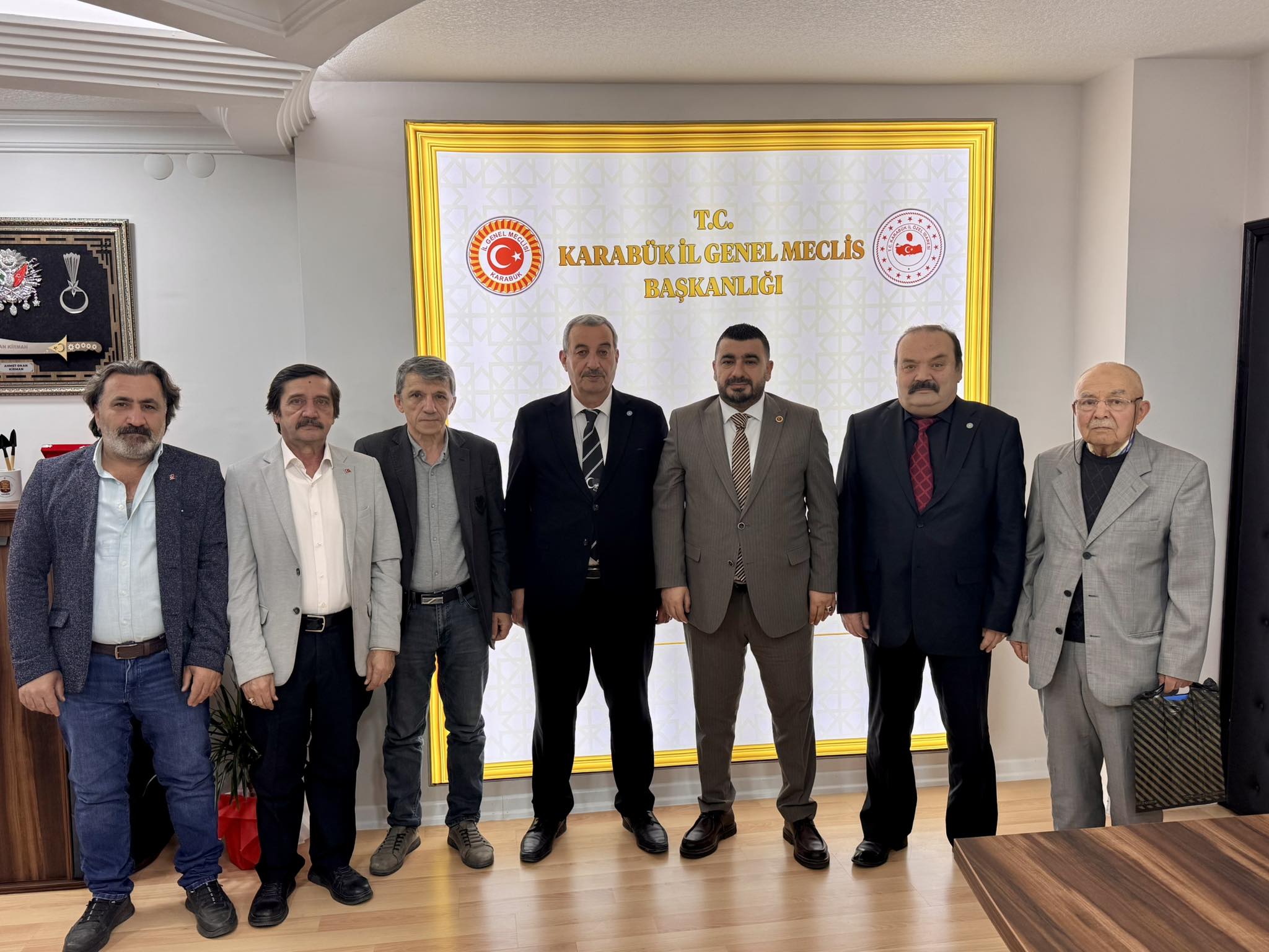 İYİ Parti’den İl Genel Meclis Başkanı Ahmet Okan Kirman’a Hayırlı Olsun Ziyareti