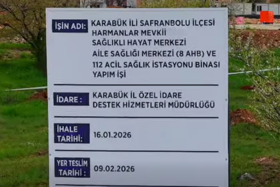 Safranbolu’da Sağlık Yatırımı Yükseliyor: Çalışmalar Hızla Sürüyor