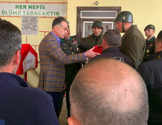 Kıbrıs Gazisi Mehmet Yavuz Son Yolculuğuna Uğurlandı