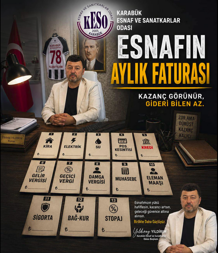 Yıldırım: “Esnaf Yaşarsa Şehir Yaşar”