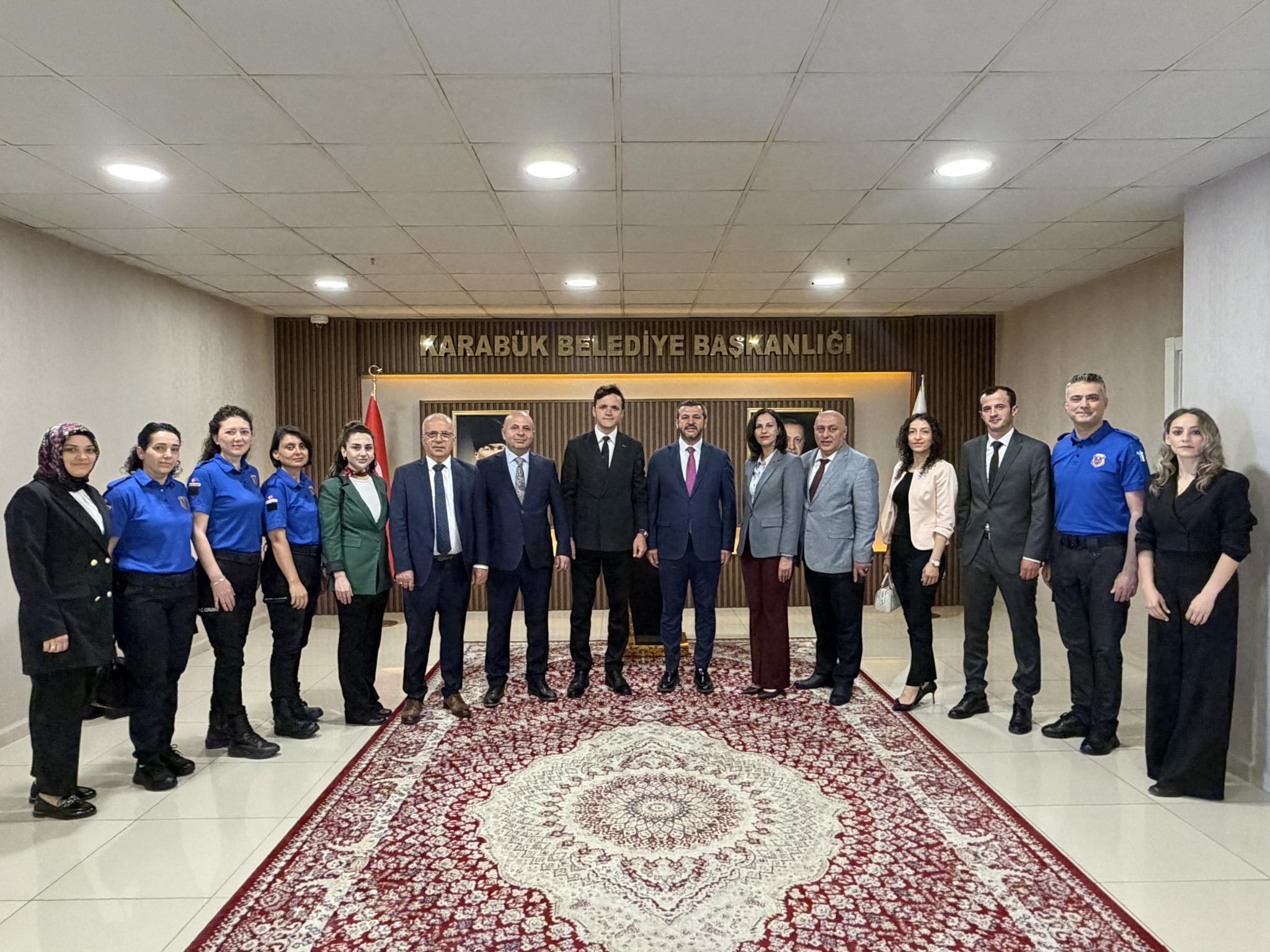 Başkan Özkan Çetinkaya, Cumhuriyet Savcısı ve Cezaevi Personelini Ağırladı